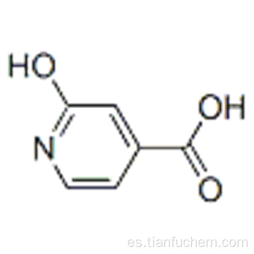 Ácido 4-piridinacarboxílico, 1,2-dihidro-2-oxo- CAS 22282-72-0